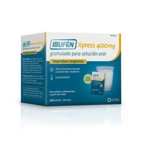 Ibufen Xpress 400 mg, 20 Beutel Granulat zum Einnehmen