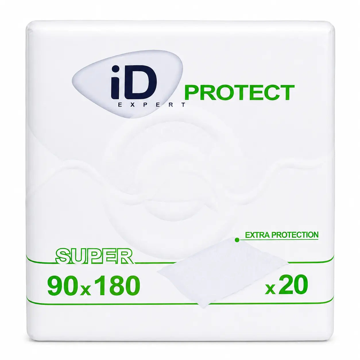 Id Protect Inkontinenz-Schutzeinlage Super 90 x 180 20 Stück.