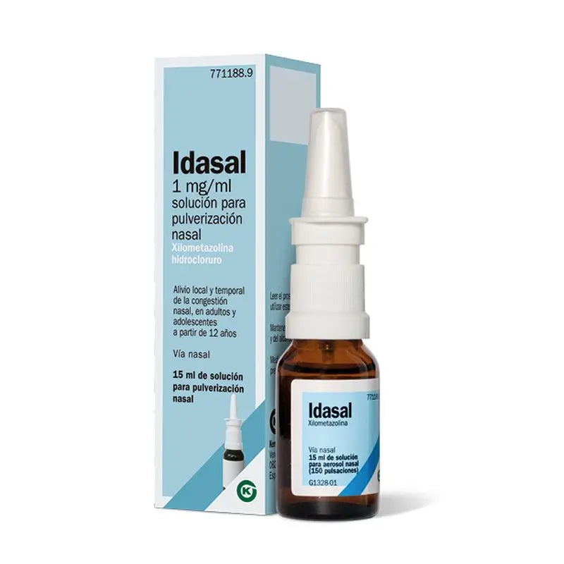 Idasal 1 Mg/ ml Nasalvernebler 15 ml