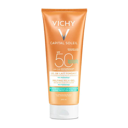 Vichy Capital Soleil Wet Skin Milk Gel SPF 50, 200 ml