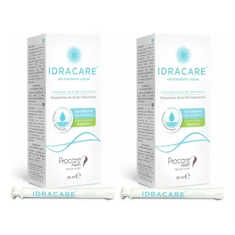 Idracare Vaginales Feuchtigkeitsgel Packung 2 x 30 ml