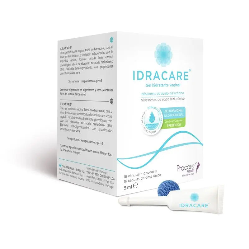Idracare feuchtigkeitsspendendes Vaginalgel 16 Kanülen