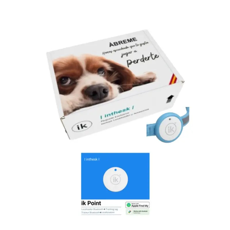 Ik Point Pet Tracking Accessory Locator + Haustierhalsband Accessory