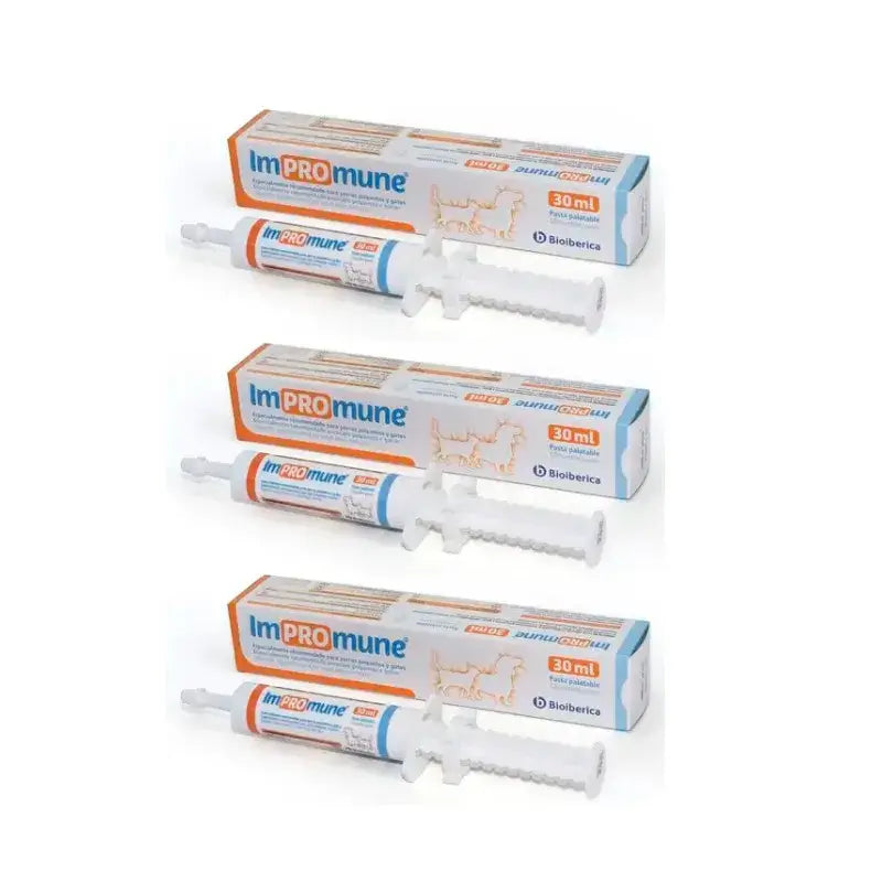 Impromune Hund Katze Schmackhafte Paste, Packung 3 x 30 ml
