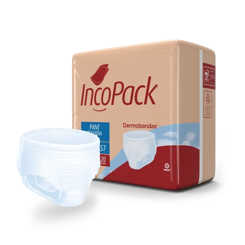 Incopack Pant Pant Absorbent Day Kleine Größe, 80 Stück.