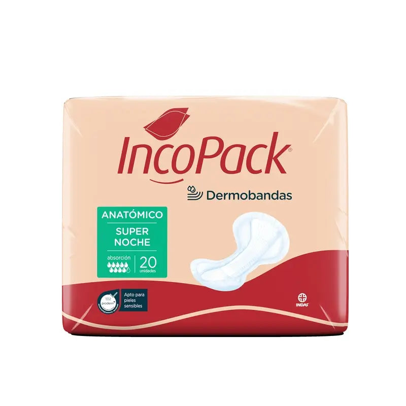 Incopack Anatomical Supernight , 80 Einheiten
