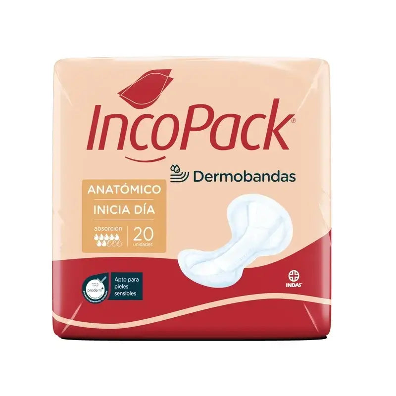 Incopack Inicia Anatomischer Tag, Packung 3, 240 Stück