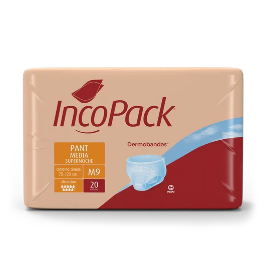 Incopack Anatomisches Gummiband Super Night Elastic Medium Size, 80 Stück.