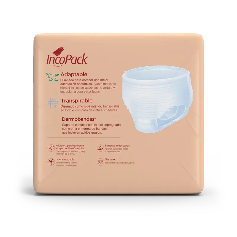 Incopack Absorbent Pant Pant Day Extra Large Größe, 80 Stk.