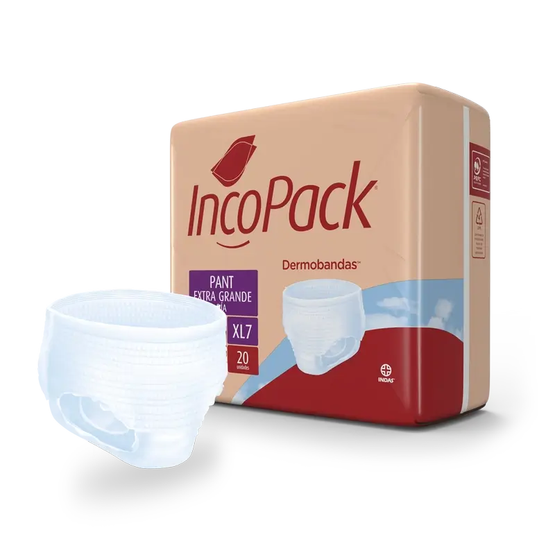 Incopack Absorbent Pant Pant Day Extra Large Größe, 80 Stk.