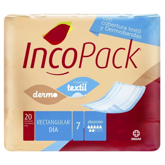 Incopack Absorbent Rectangular Day , 80 Einheiten