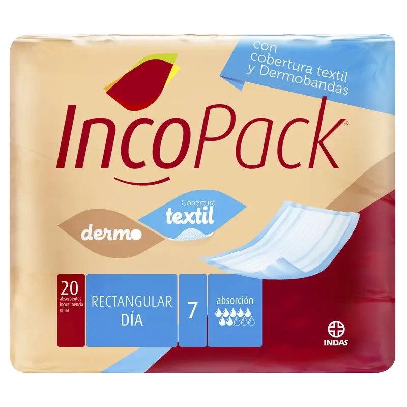Incopack Absorbent Rectangular Day , 80 Einheiten