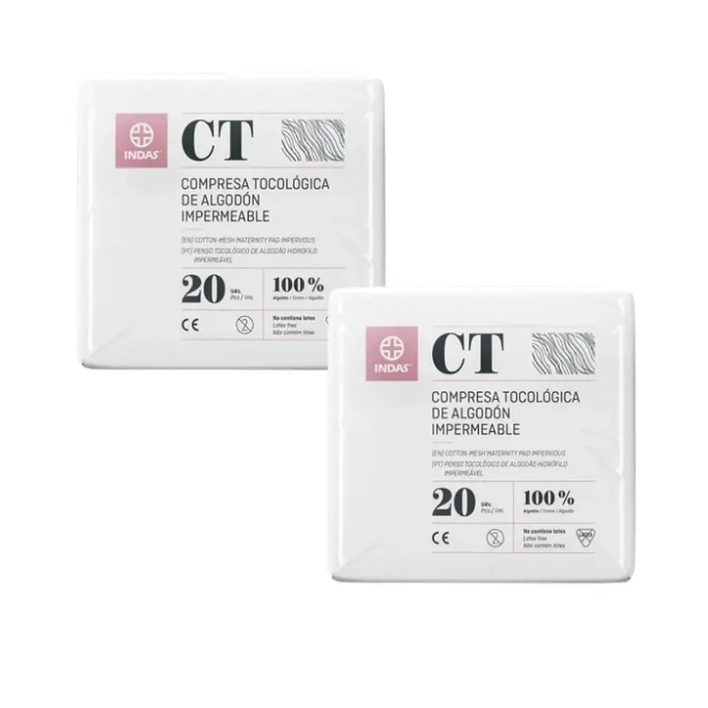 Maternity Cotton Maternity Pad, 2 x 20 Stück