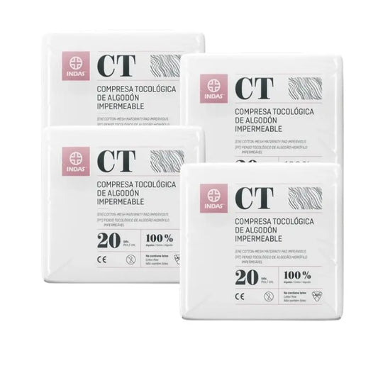 Maternity Maternity Baumwolle Pad, 4 x 20 Einheiten