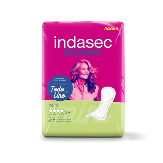 Indasec Discreet Inkontinenzeinlage Mini , 20 Stück