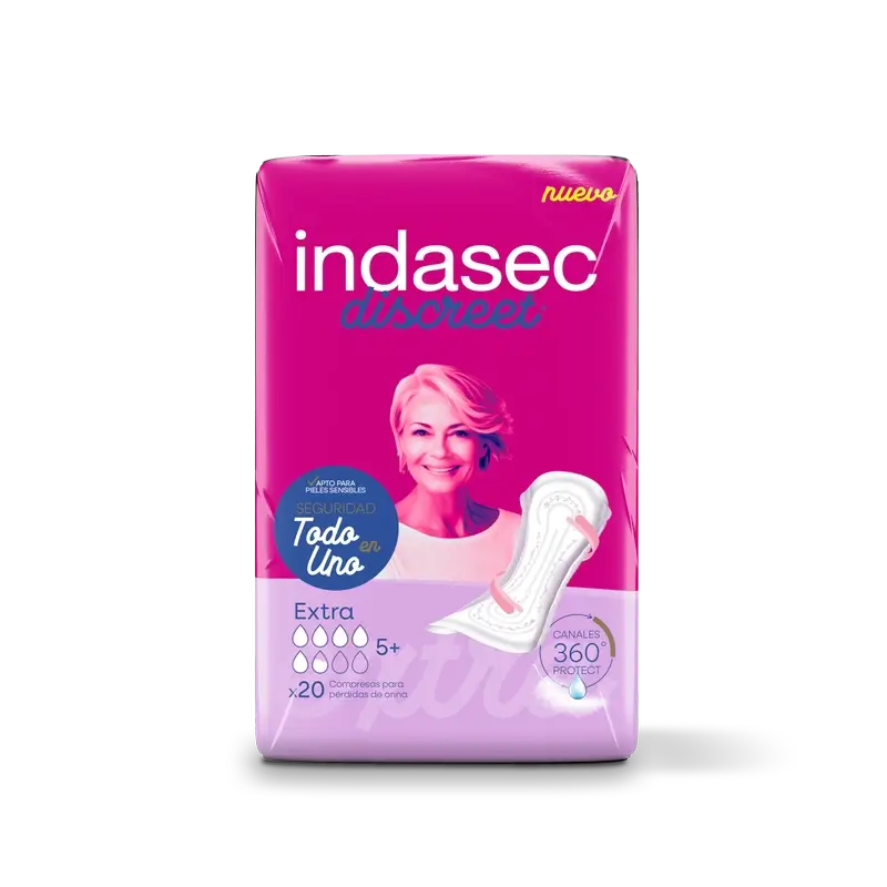 Indasec Discreet Inkontinenzeinlage Extra , 20 Stück