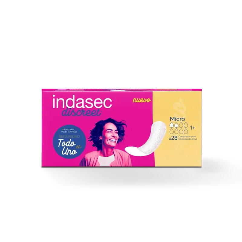 Indasec Discreet Micro Inkontinenzeinlage , 28 Stück