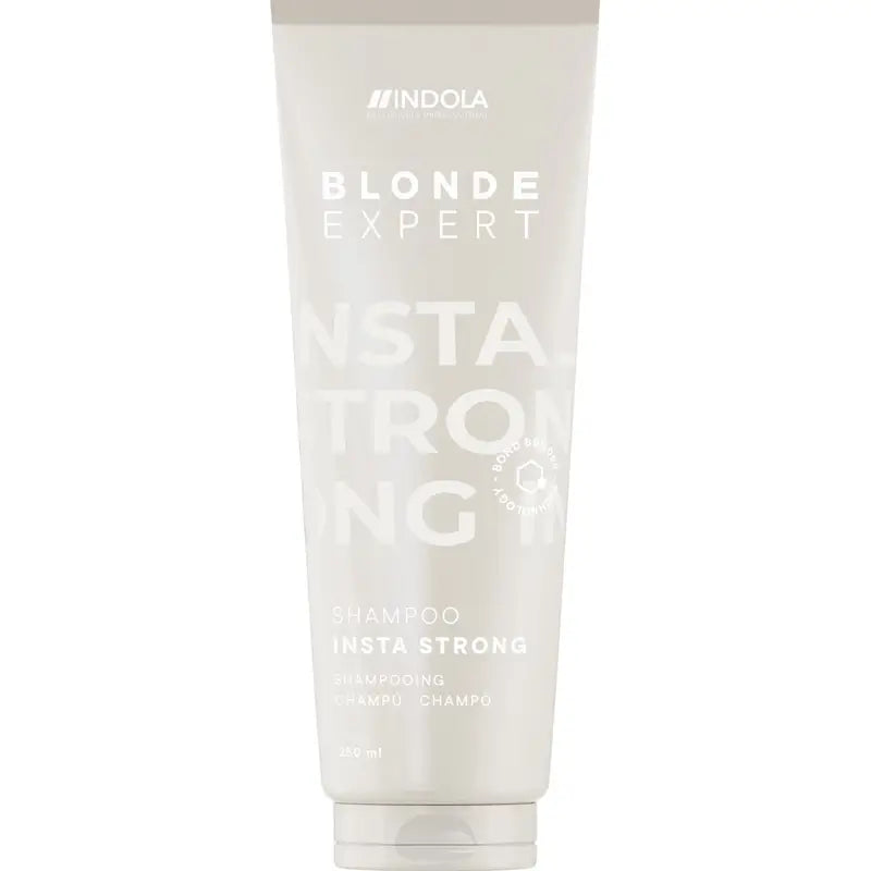 Indola Instastrong Professionelles Blondes Shampoo, 250 Ml