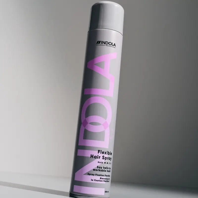 Indola Professional Haarspray mit flexiblem Halt, 500 ml