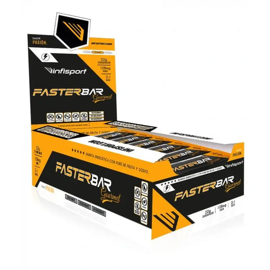 Infisport Faster Gourmet Passionsfrucht Box , 28 Stück