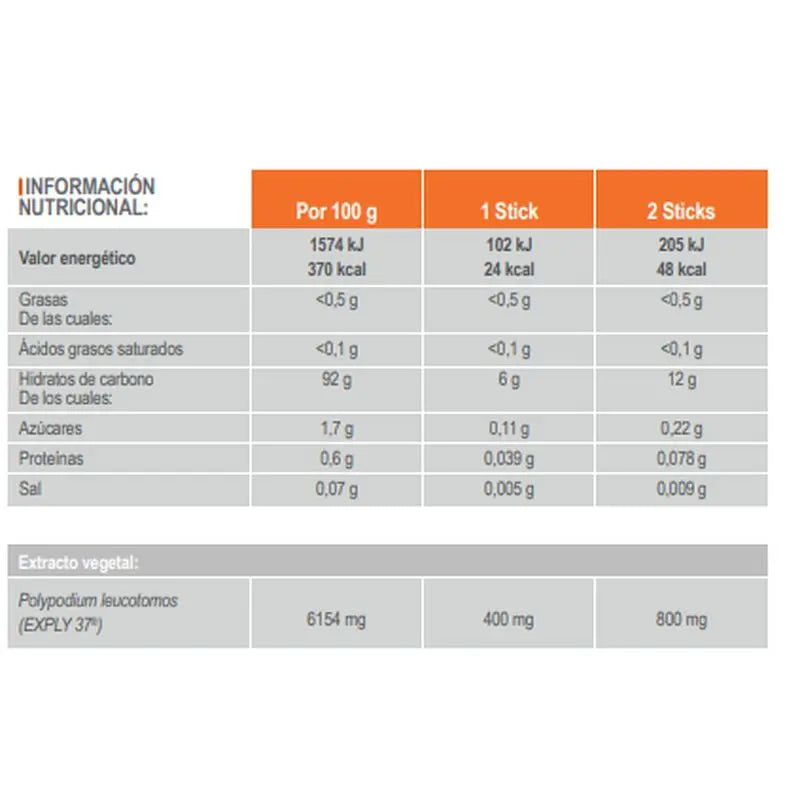 INFISPORT Explivar Pulver Stick 1 Einheit x 6,5 gr
