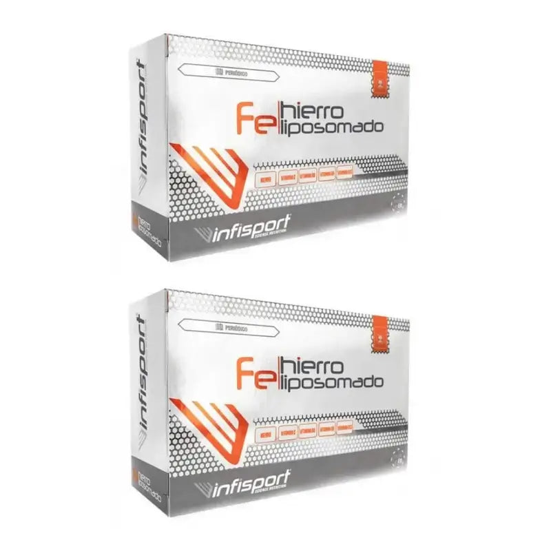 Infisport Fe Eisen Liposomales Eisen 590 Mg, 2X60 Kapseln