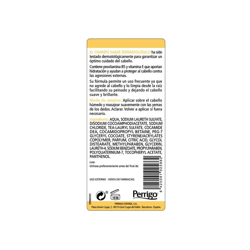 Inibsa Dermatologisches Gel Reisepackung Shampoo