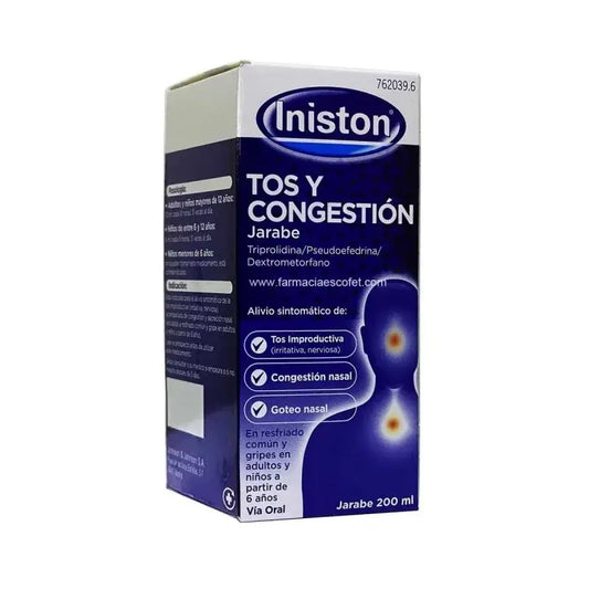 Iniston Hustenstiller & Abschwellender Sirup 200 ml