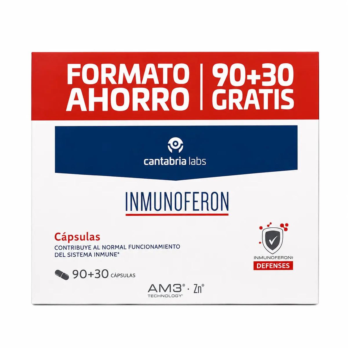 Inmunoferon Sparformat, 90+30 Kapseln