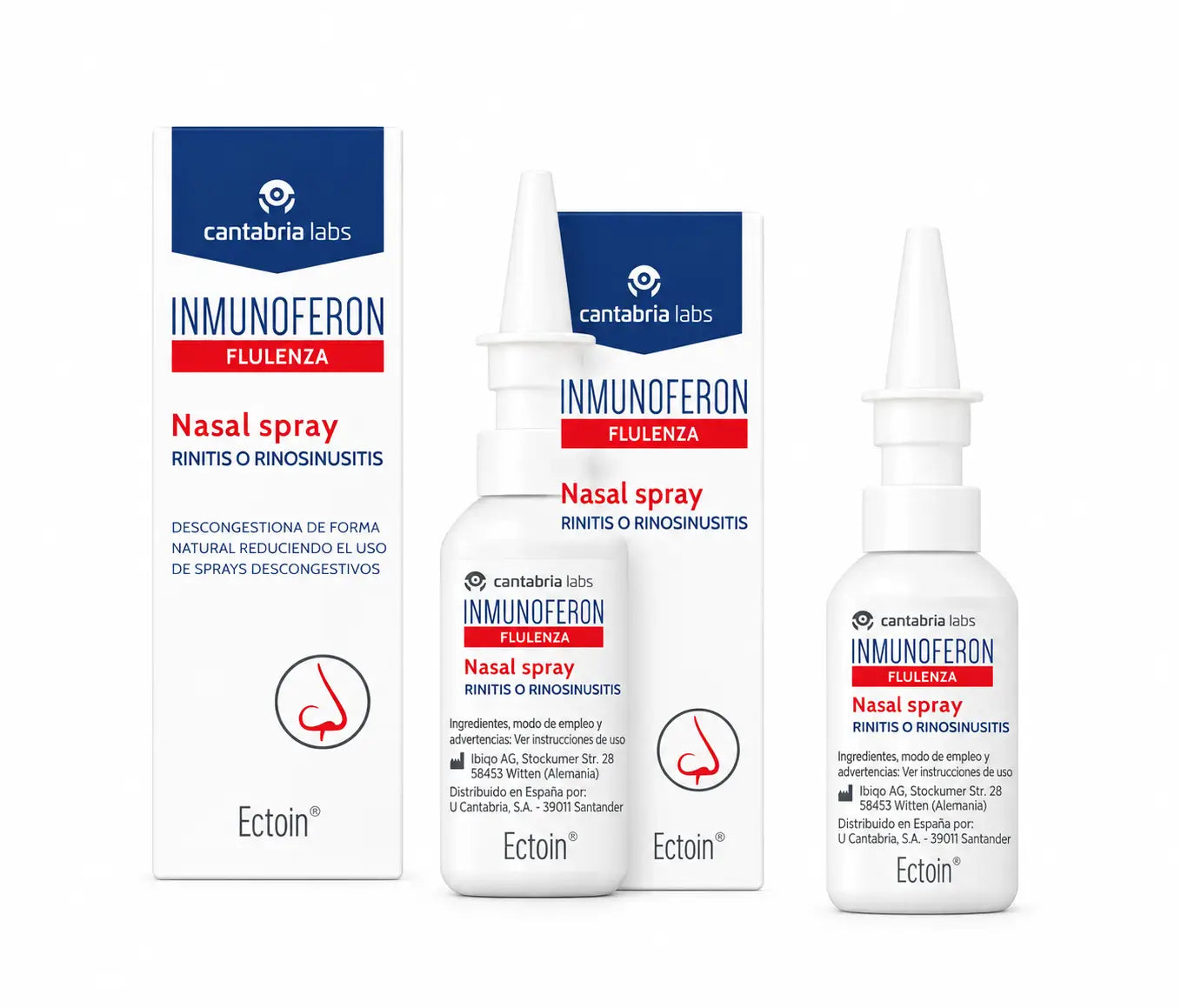 Inmunoferon Flulenza Nasenspray, 20 ml, 2er-Pack