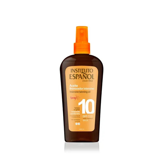 Instituto Español Bräunungs-Sonnenschutz-Öl Spf10 Spray 250Ml