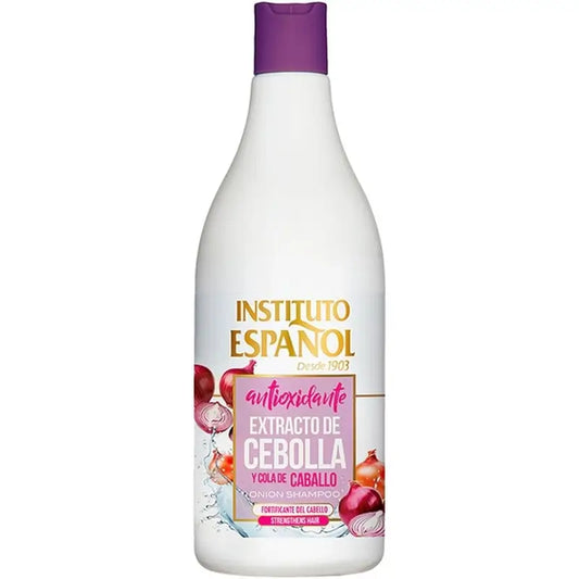 Instituto Español Zwiebel- und Schachtelhalmextrakt Antioxidationsmittel Shampoo, 750 ml
