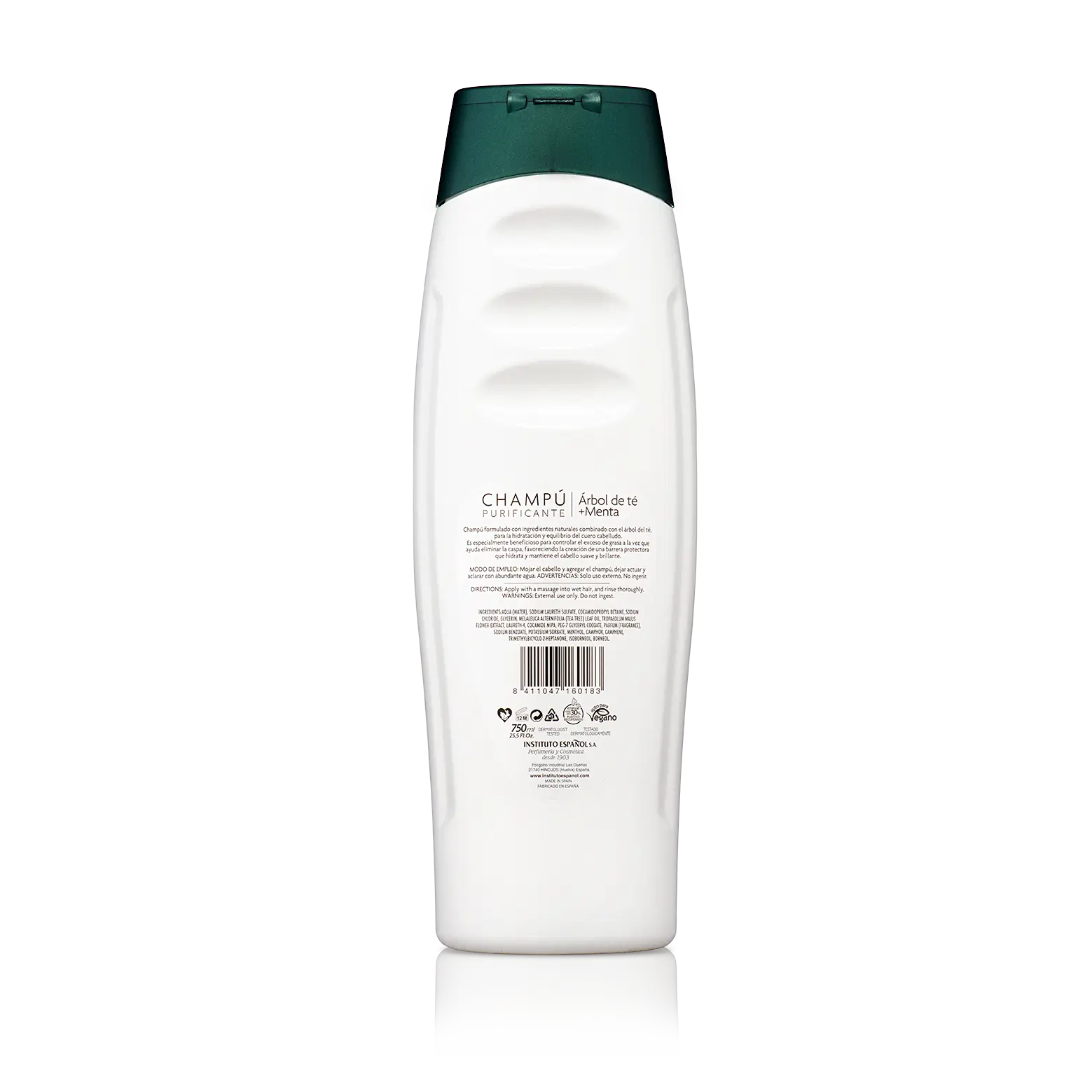 Instituto Español Teebaum + Minze Shampoo - 750 ml