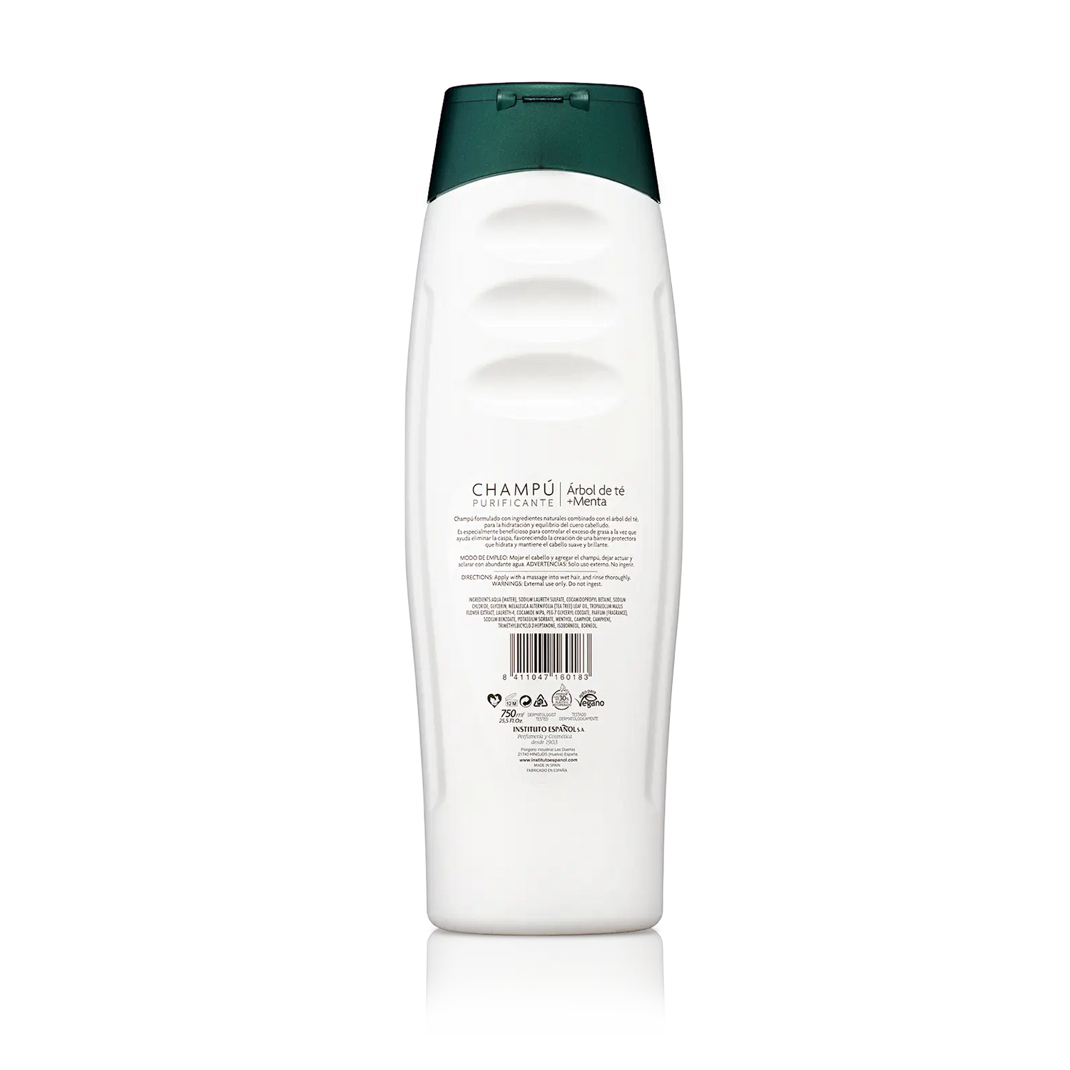 Instituto Español Teebaum + Minze Shampoo - 750 ml