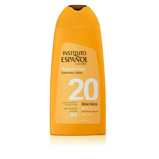 Instituto Español Sonnenschutz Aloe Vera Spf20 Lotion 300Ml