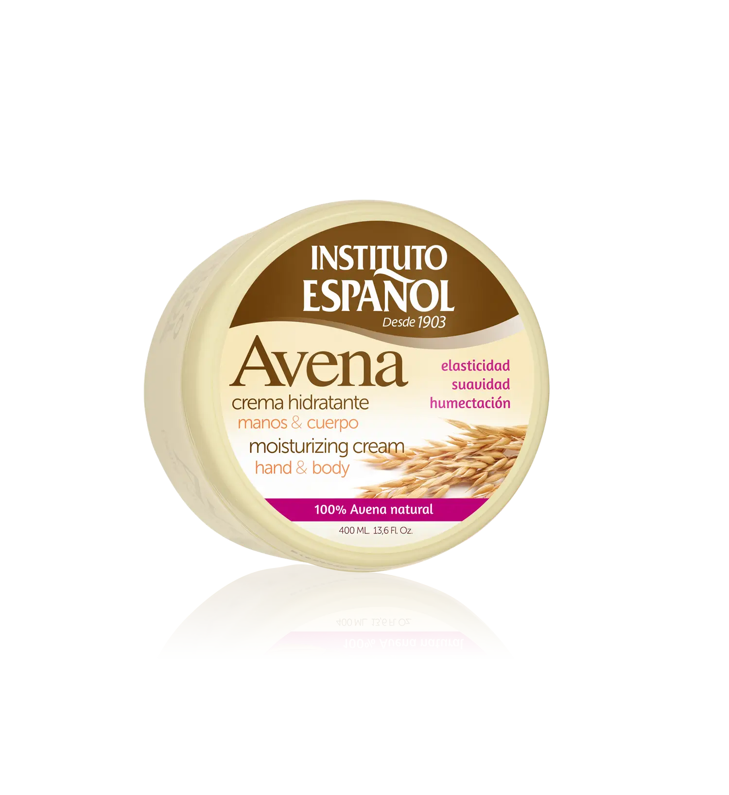Instituto Español Haferflocken-Körpercreme im Glas - 400 Ml.