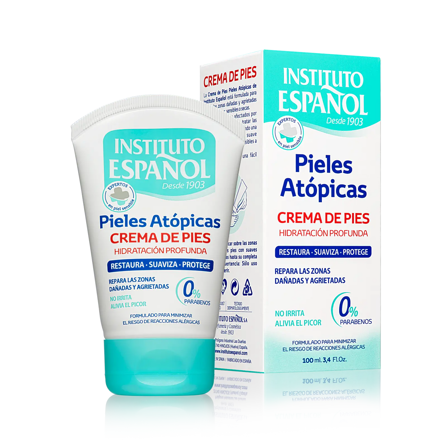 Instituto Español Atopische Haut Fußcreme Tube - 100 Ml
