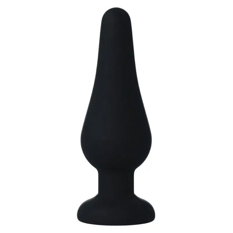 Intense Anal Toys Anal Plug Pipo M Silikon Schwarz 11 Cm