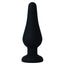 Intense Anal Toys Anal Plug Pipo M Silicone Black 11 Cm