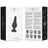 Intense Anal Toys Anal Plug Pipo S Silikon Schwarz 9.8 Cm