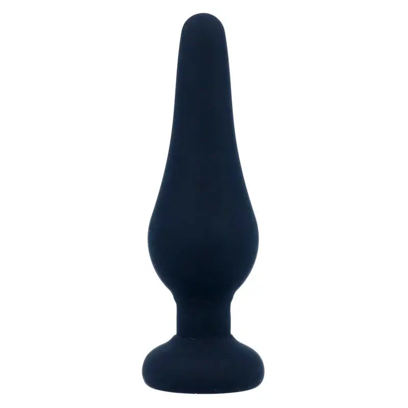 Intense Anal Toys Anal Plug Pipo S Silicone Black 9.8 Cm