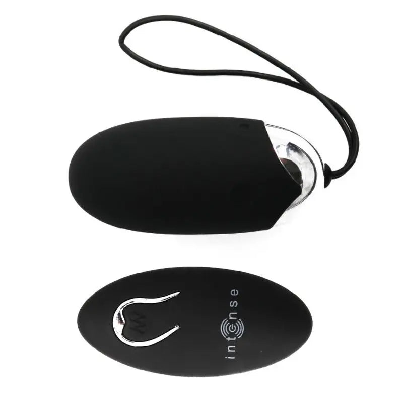 Intense Couples Toys Flippy Ii Wiederaufladbare Fernbedienung Ei Schwarz