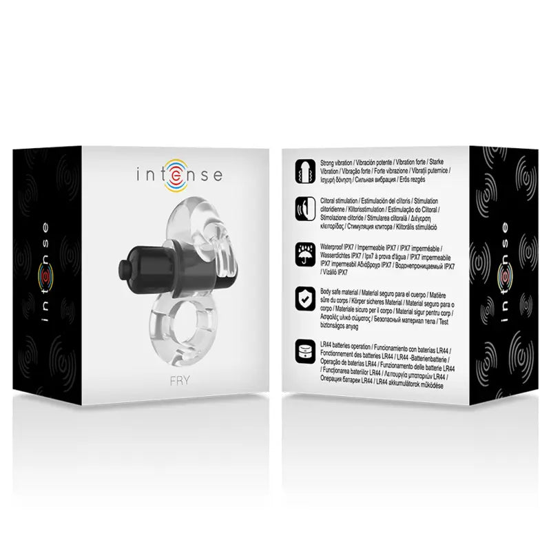Intense Couples Toys Fry Transparenter Vibrationsring