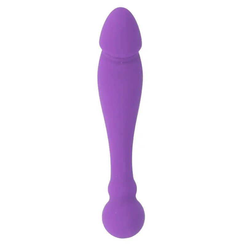Intensiver Spaß Silikon Rick Dual Lila