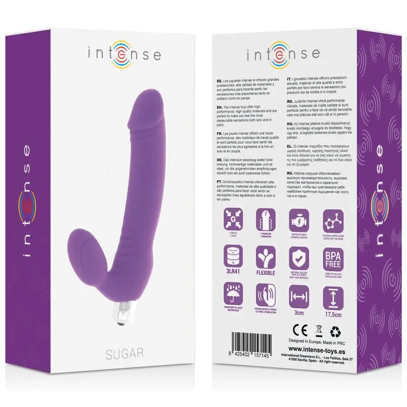 Intense Fun Sugar Sieben Geschwindigkeiten Silikon Lila