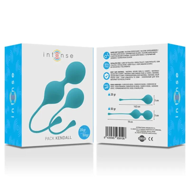 Intensive Gesundheit & Spaß Kegelkugeln Pack Kendall Blau