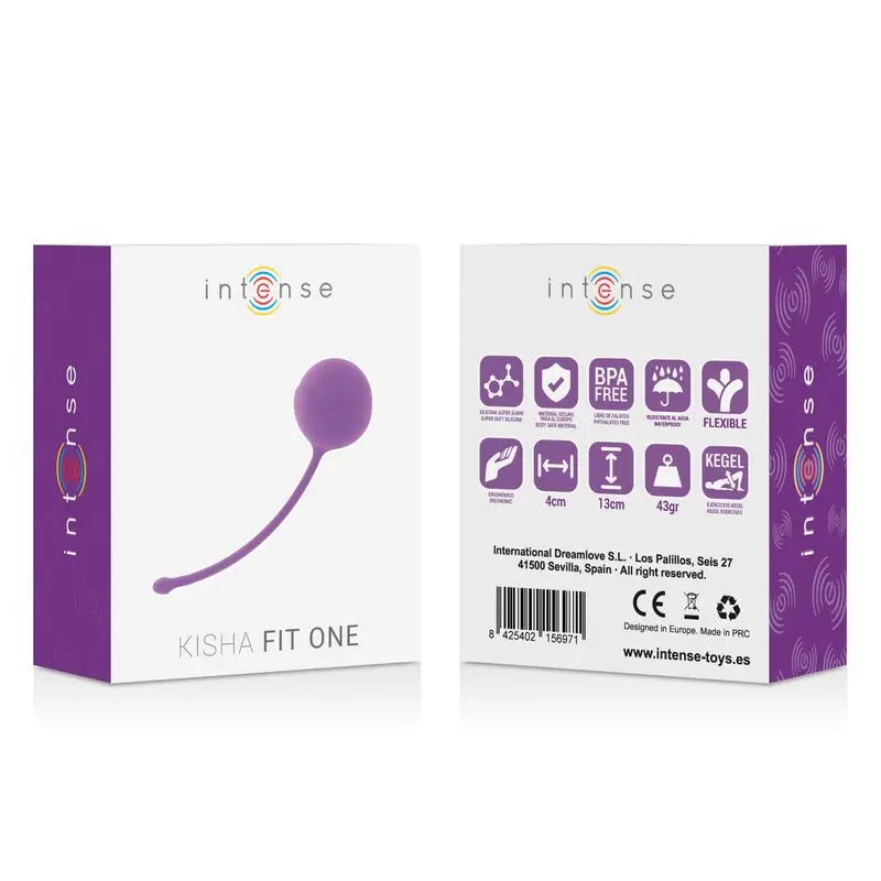 Intense Health & Fun Kisha Fit One Silikon Kegel Lila