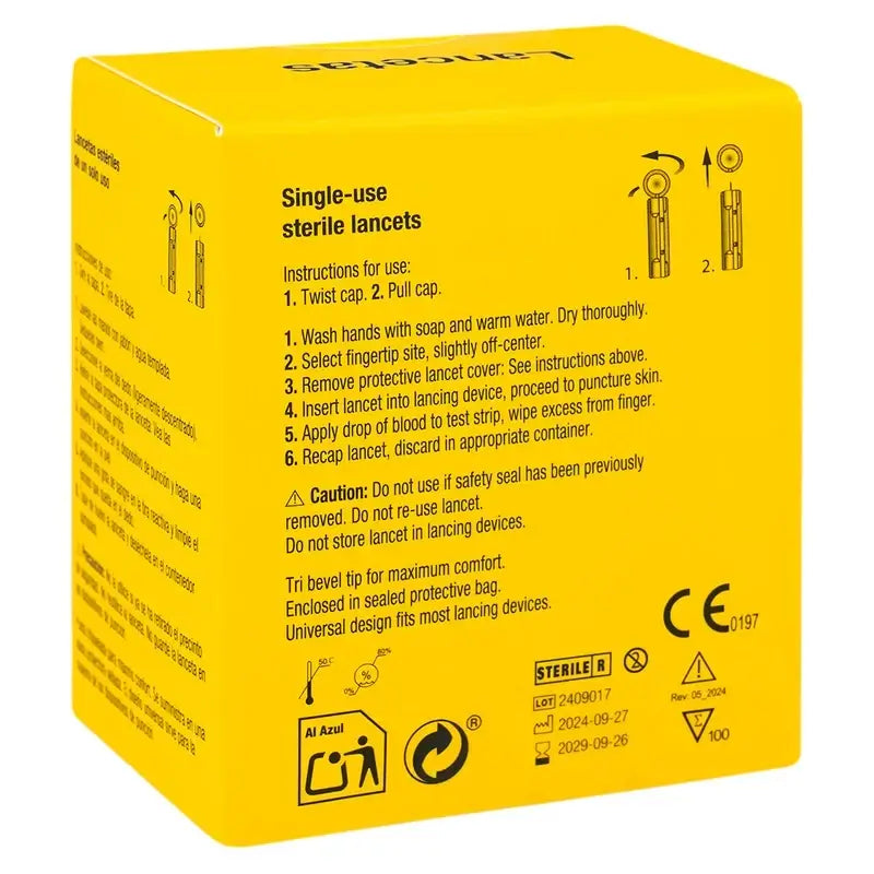 Interapotheke Sterile Lanzetten , 100 Stück