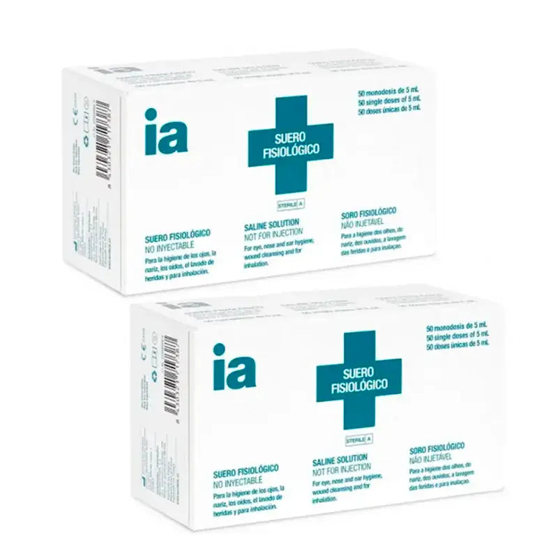 Interapothek Physiologisches Serum, Packung 2 x 50 Einzeldosen