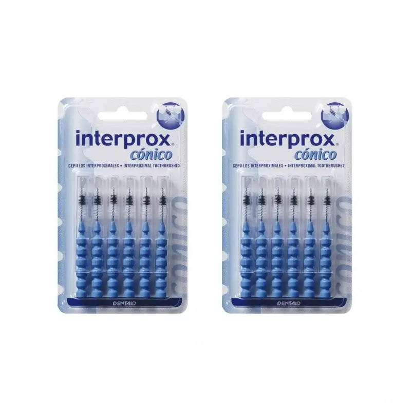 Interprox Interproximale konische Zahnbürste, 2X6 Einheiten